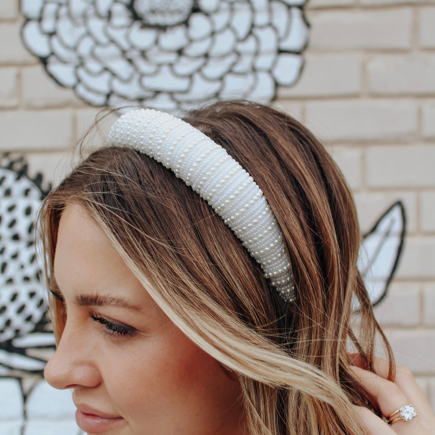 Pearl Headband | Double Pearl