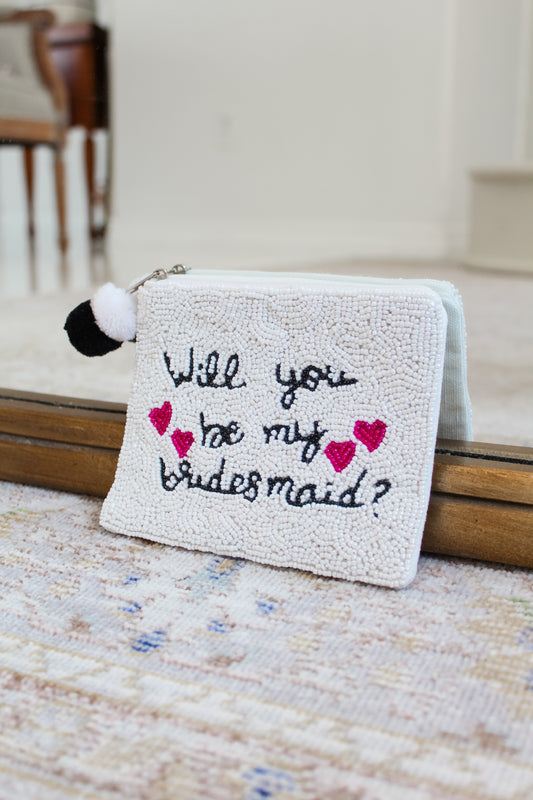 Will You Be My Bridesmaid Coin Purse