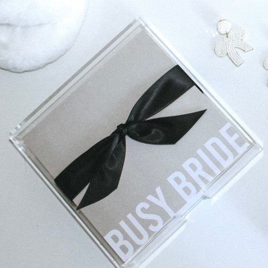 Busy Bride Acrylic Notepad