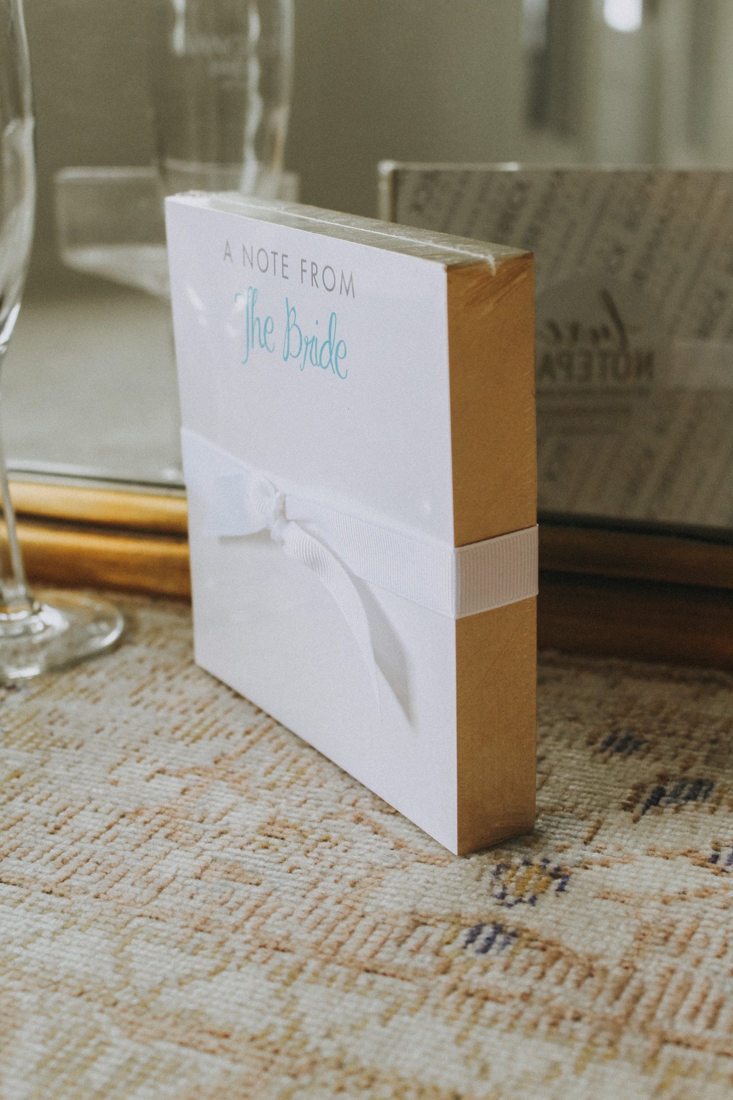 A Note From The Bride Luxe Notepad