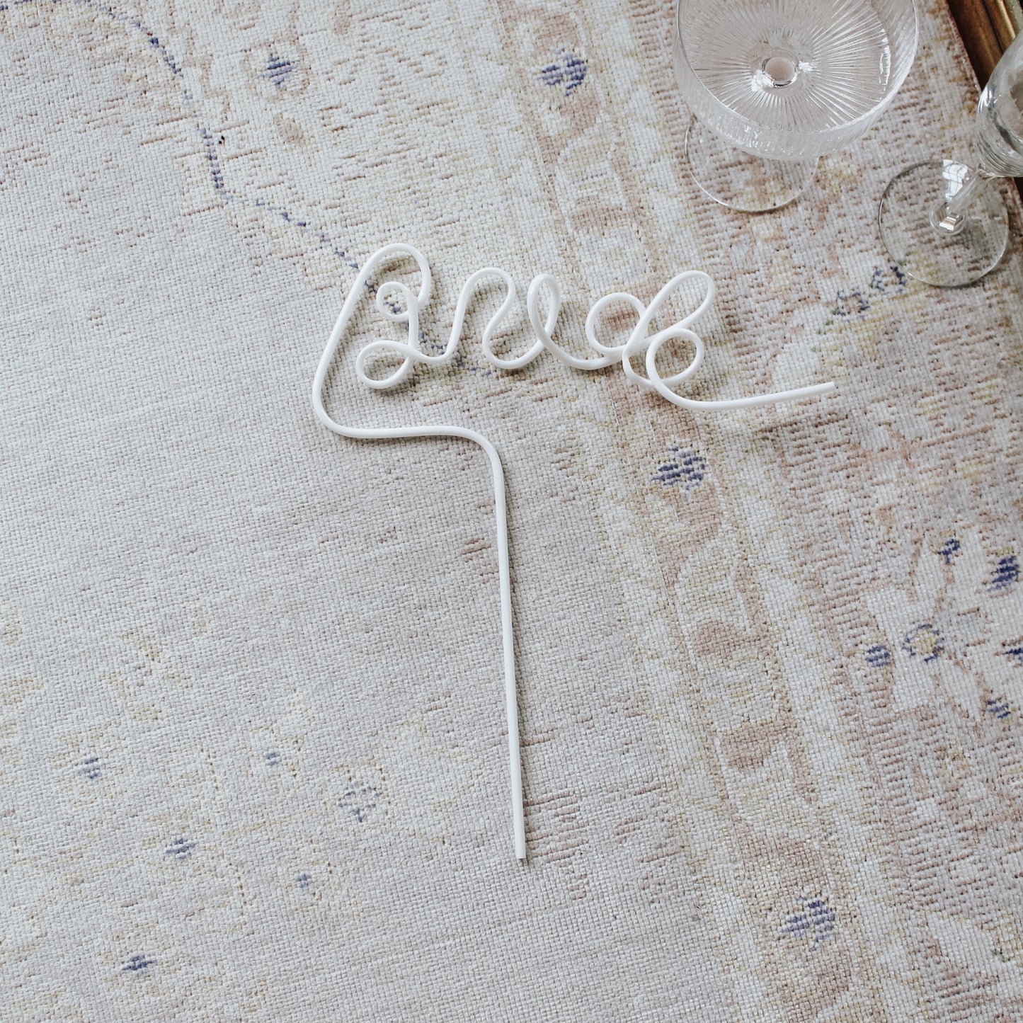 White Bride XL Straw