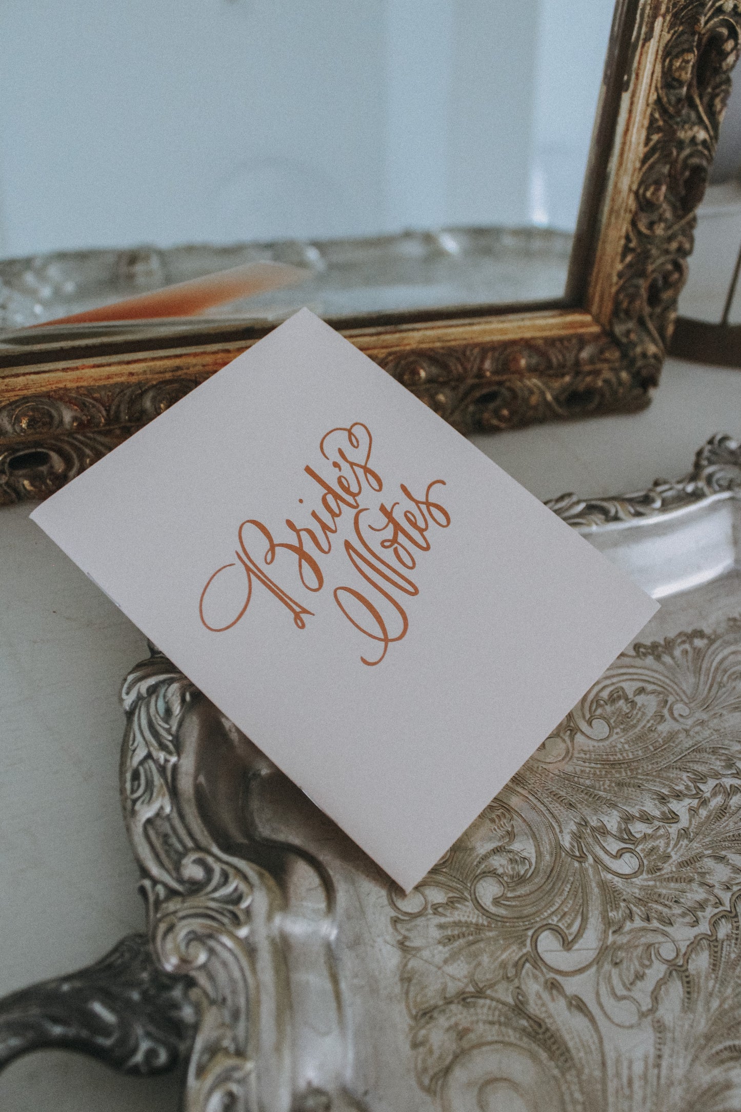 Bride Notes Booklet