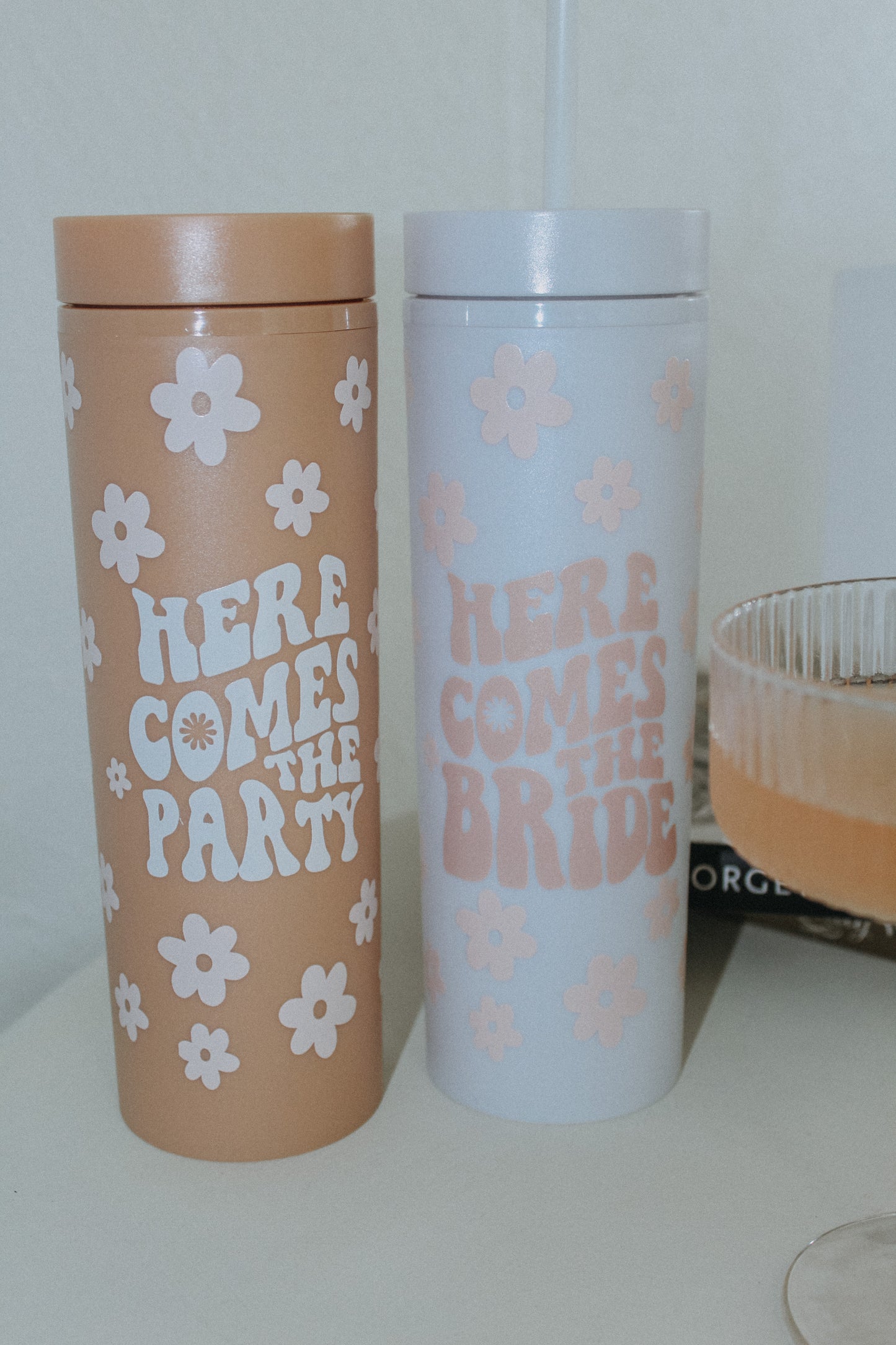 Here Comes The Bride Slim Tumbler