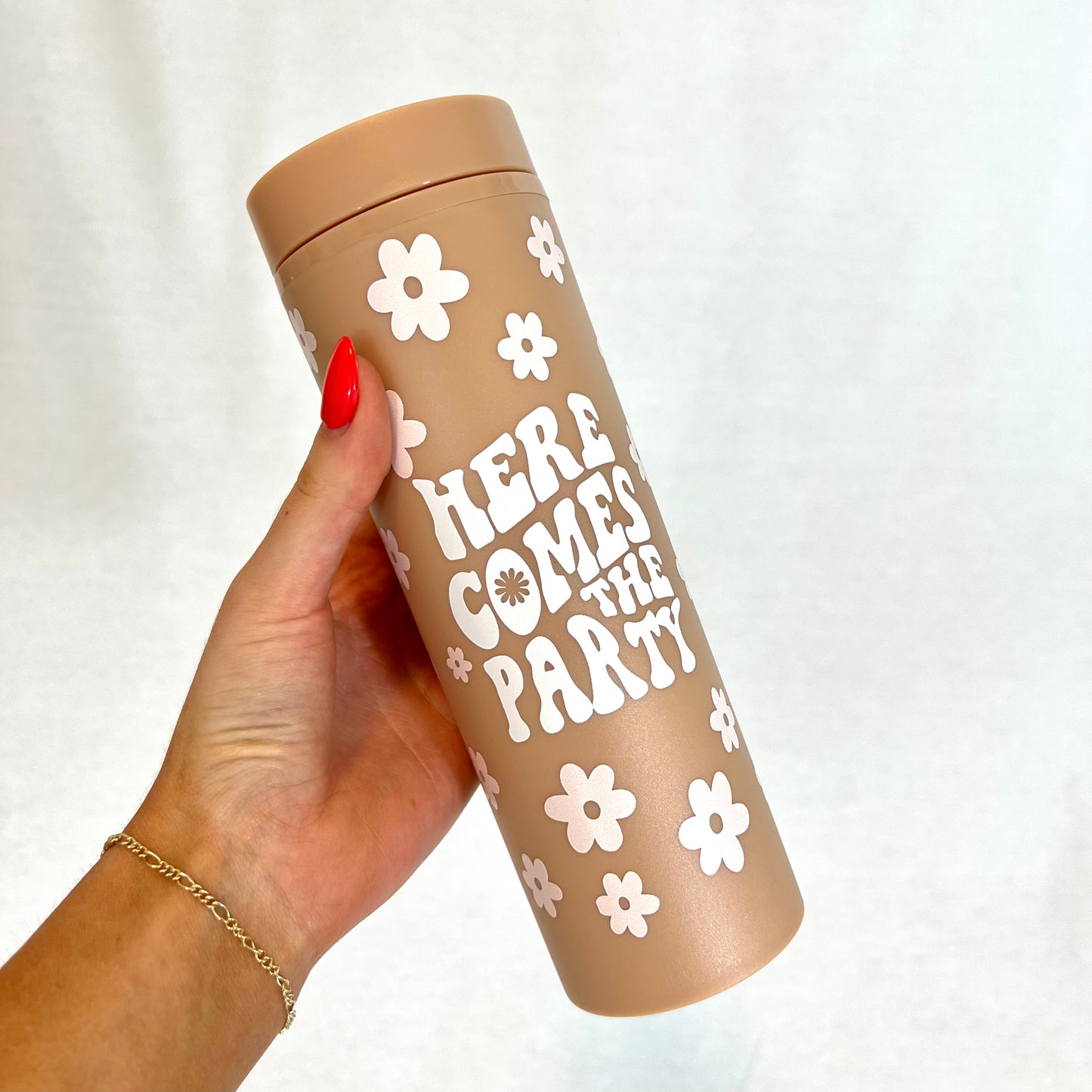 Here Comes The Party Slim Tumbler