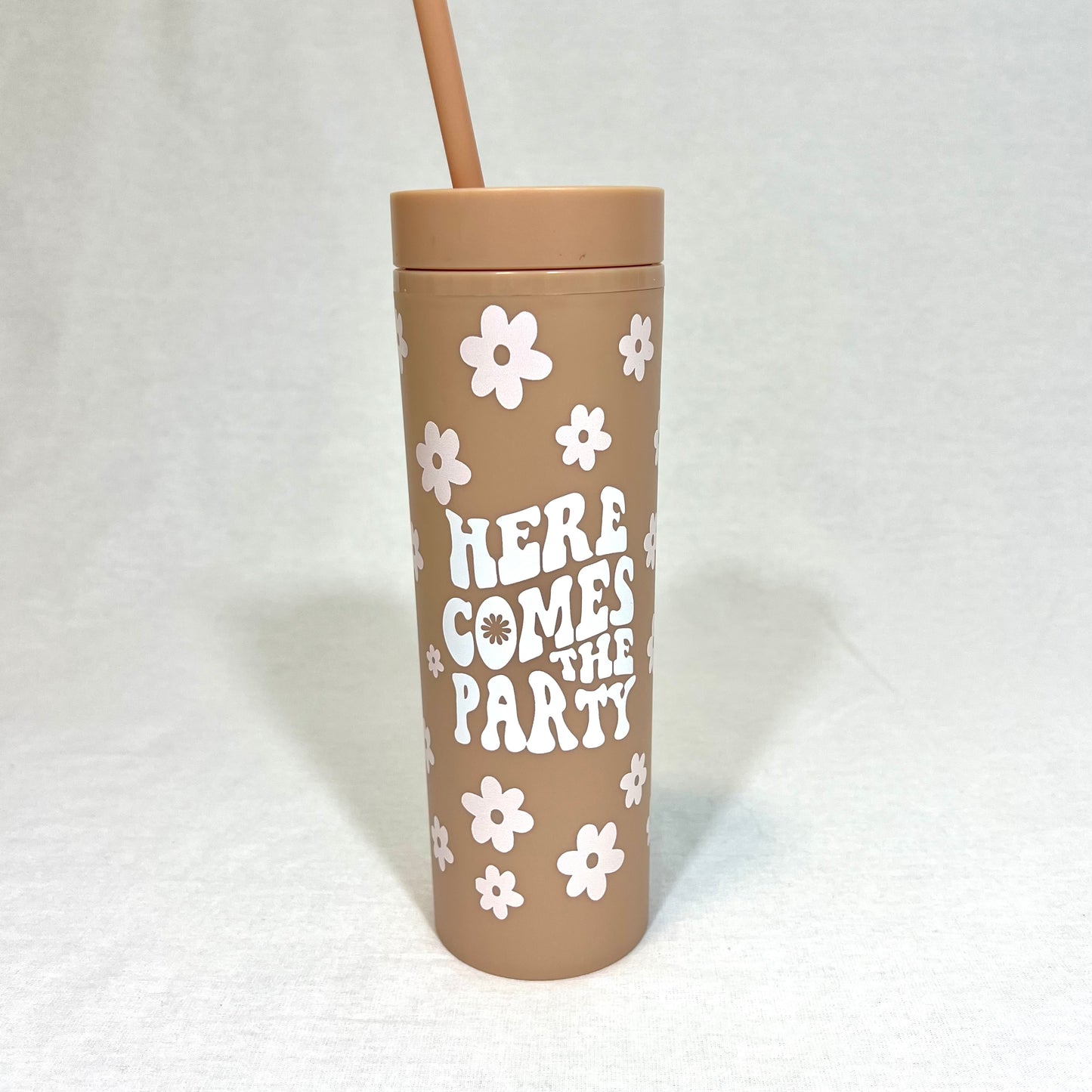 Here Comes The Party Slim Tumbler